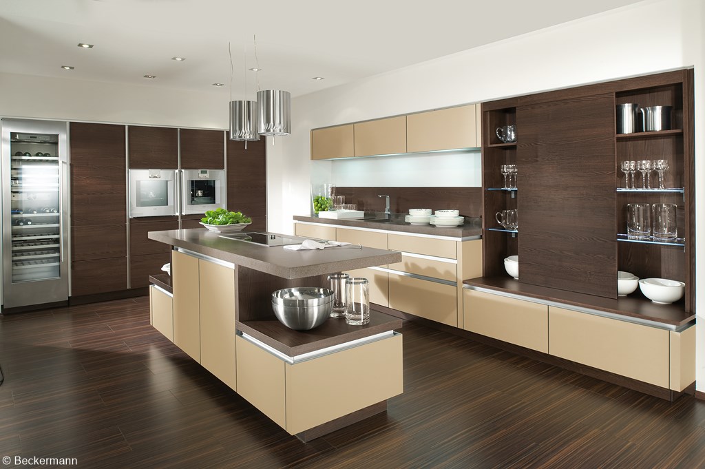 Modernes wohnzimmer mit kuche ~ digrit.com for .